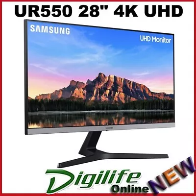 Samsung UR550 28  IPS 4ms 4K UHD HDR FreeSync Monitor LU28R550UQEXXY • $499