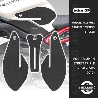 Anti Slip Protection Stickers Tank Pad For Triumph Street Triple765R 765RS 2019- • $18.40