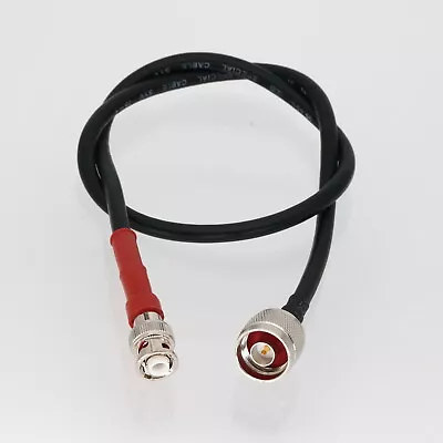 High Voltage Coaxial BNC.HT MHV Male Connector To N Male RG59 Test Cable 1~16' • $8.02