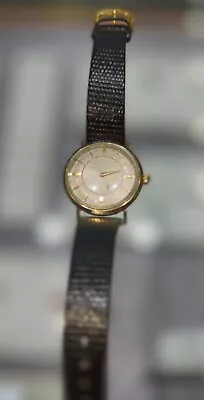 Vintage Longines Admiral 1200 Mystery Dial Watch 14kt Gold • $320