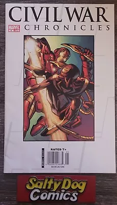 Civil War Chronicles #8 - 2008 Newsstand Variant - Marvel - Iron Spider Cover • $8.49