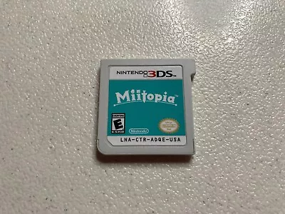 Miitopia (Nintendo 3DS 2017) Cart Only Tested!!! • $18.99