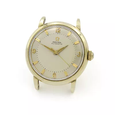 1961 Omega Gold Toned White Dial 32mm Ref GX-6267 Mens Dress Watch #WB468-6 • $144.50