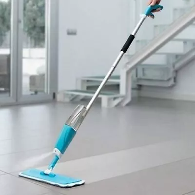 700Ml Spray Mop Water Spraying Floor Cleaner Tiles Microfibre Marble Kitchen • £10.99