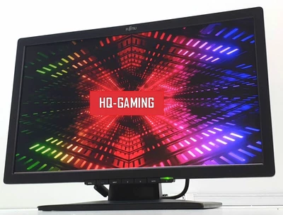 FUJITSU E22T-7 LED 21.5  FULL HD 1920 X 1080 PC MONITOR HDMI DVI VGA IN-SOUND • £49.99