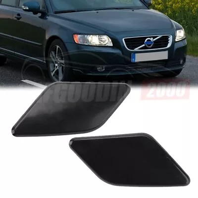 For 2008-2012 VOLVO S40 V50 Left Right Headlight Washer Cover 39886397 39886377 • $9.49