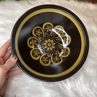 Vintage Mikasa Majorca Lodi E2854 Oven To Table Brown And Yellow Serving Bowl • $20