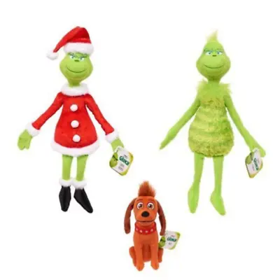 £5.20 • Buy New How The Grinch Stole Christmas Stuffed Plush Toy Grinch Kid Xmas Gift