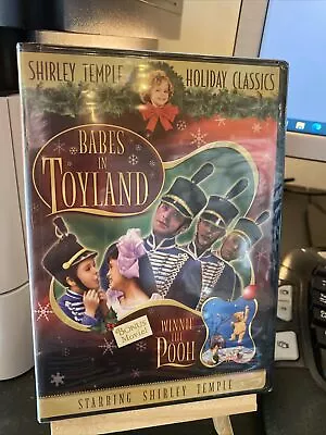 Shirley Temple Christmas Classic Babes In Toyland & Winnie The Pooh DVD *NEW* • $12.99