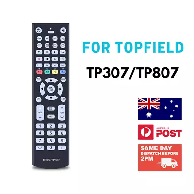 TRF-7160 TRF-7170 TPR-5000 For Topfield Replacement Infrared Remote Control • $29.99