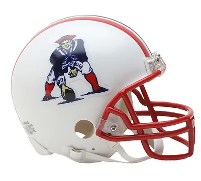 New England Patriots 1990-92 Mini Football Helmet • $49.95