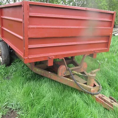 Farmtipping Trailers .high low Side .twin Doors. Grain  Silage Horse Muck Etc • £750