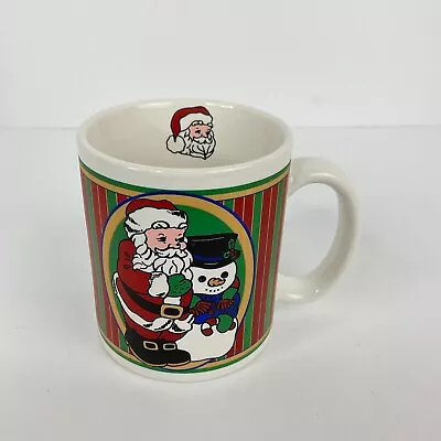Vintage 1995 Foley's Ceramic Santa Claus Coffee/Cocoa Mug New In Box • $10.88