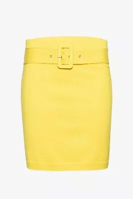 $129 • Buy NWT NIP STAUD MOSS SKIRT In BUTTERCUP YELLOW M $165