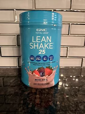 GNC Total Lean Shake 25 Meal Replacement 12 Servings 22.01oz EXP: 04/20/24 • $15