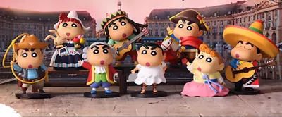 52Toys Crayon Shin-chan Around The World Series 2 Confirmed Blind Box Figure HOT • $21.63