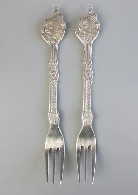 Miniature Silver Forks. Israel / Judaica / Jewish. Vintage. 4.75  • £8.99