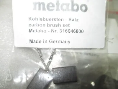 316046800   Brush Set  Metabo Oem Factory Part  Free Shipping • $13.99