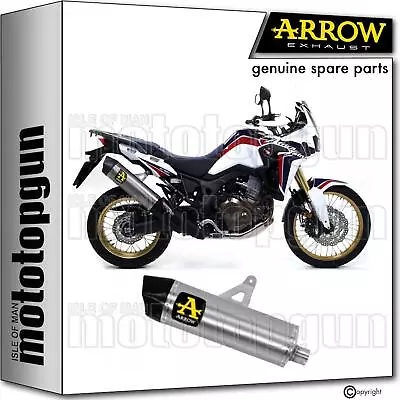 Exhaust Aluminium C Mrt Arrow Honda Africa Twin 1000 16/19 • $517