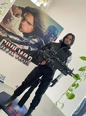 Winter Soldier Civil War Hot Toys 1:6 Size • $250