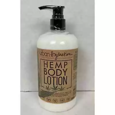 Urban Hydration Hemp Body Lotion 16.9 Fl Oz Vegan All Natural Coconut Oil • $18.95