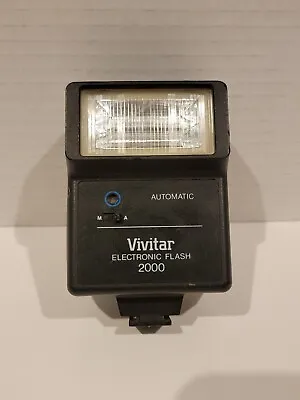 Vtg Vivitar 2000 Automatic Electronic Flash For SLR Cameras • $16.99