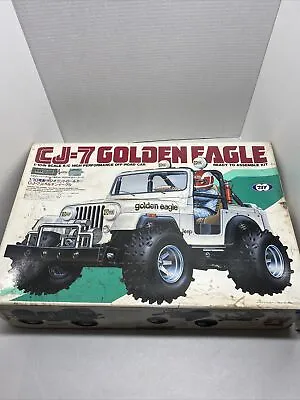 Extremely RARE Tokyo Marui CJ-7 Golden Eagle Vintage RC Radio Controlled Kit NEW • $999.99