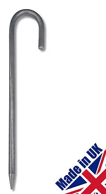 Heavy Duty Steel Ground Stakes - Metal Tent Pegs - 10mm X 300mm • £35.99
