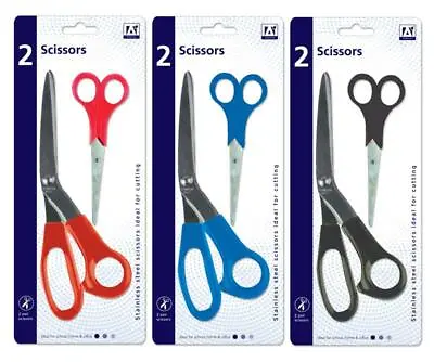 Multi Purpose Small Scissors Stainless Steel School Home Craft 8/4-Inch Scissor • £2.69