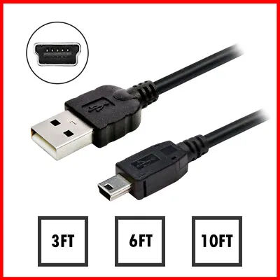 3/6/10ft Mini USB Data Sync Charger Charging Cable Cord SatNavs Dash Cam Lot • $3.49