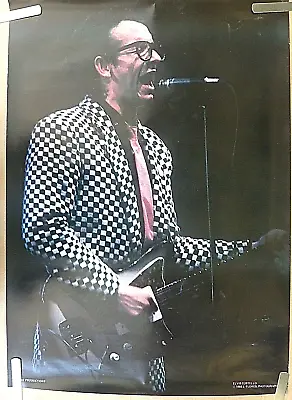 Very Rare Elvis Costello 1980 Vintage Original Music Poster • $59.99