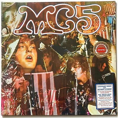 MC5 - Kick Out The Jams - Rhino Red White Blue Splatter - LP Vinyl Record Album • $30.60