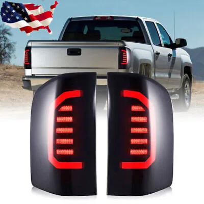 LED Tail Light For 2007 08 09-14 Chevy Silverado 1500 2500 GMC 3500 DRL Taillamp • $98.29