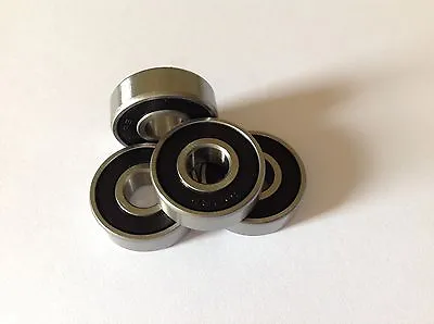4 X Rubber Sealed Scooter Wheel Bearings - Fits All Micro Scooter Models • £4.15