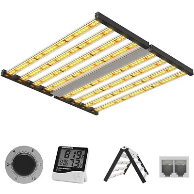 1000W/640W/450W Foldable Bar Commercial LED Grow Light Full Spectrum Veg Flower • $349.79