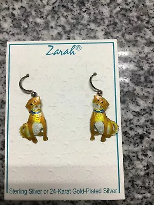 Zarah Golden Retriever Earring • $6