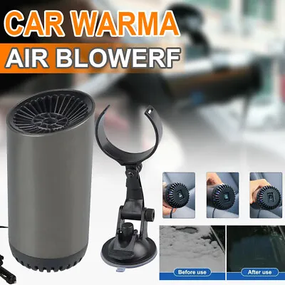 Car Heater Defogger Cup Shape Auto Warm Air Blower Fast Defroster Windshield 12V • $21.86