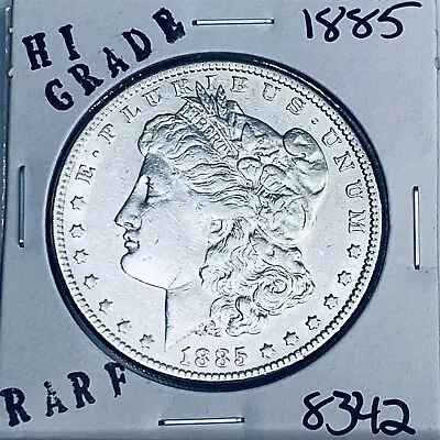 1885 Morgan Silver Dollar Hi Grade Genuine U.s. Mint Rare Coin 8342 • $1.25
