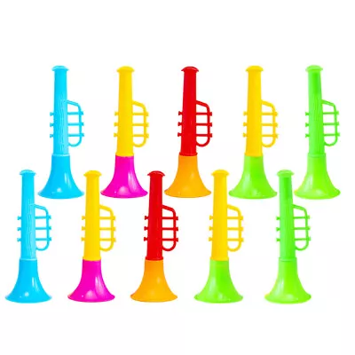  30 Mini Plastic Trumpet Toys Vuvuzela Horn For Kids Party Props (Random-SI • $10.25