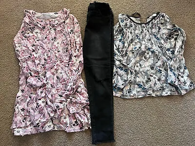 $40 • Buy Country Road Girls 8 Winter Bundle Dress Top Jeans Pretty Floral Prints