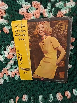 Vintage Sewing Pattern '69 New York Designer's Collection Plus 1073 • $4.99