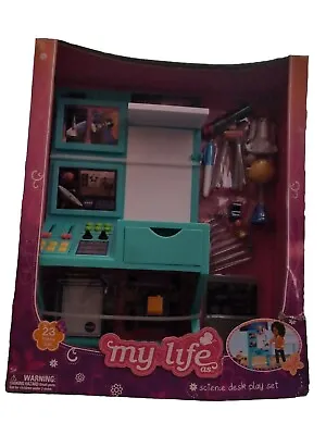 My Life As Science Lab Desk Playset For 18  Dolls 23 Pieces • $29.99