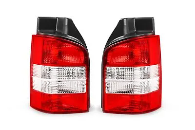 VW Transporter T5 Caravelle Rear Light Set 03-15 Tailgate Lamp Pair Left Right • $74.48