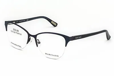 Guess By Marciano Unisex Eyeglasses Clear Lens Blue Rectangular GM0290-3 091 • $11.99