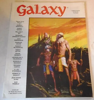 Galaxy #7 – US 1st Magazine – Jan. / Feb. 1995 - Sheckley Silverberg Herbert • £15
