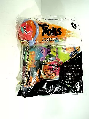 Trolls Dj Suki Pencil Head Topper-pencil & Sketch Pad Nip Mcdonald's 2016 #6 • $9.99