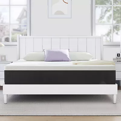 Gel Memory Foam Mattress 10 12 8 14  Twin Full Queen King Size Mattress In A Box • $204.47