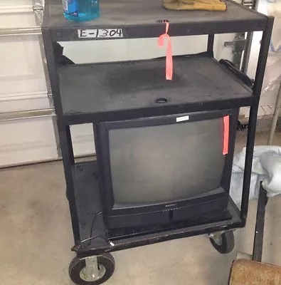 Garage TV Cart On Wheels Wheeled Utility Cart • $50