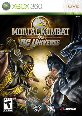 Mortal Kombat Vs DC Universe Xbox 360 Complete Game • $8.97
