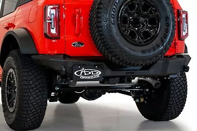 Addictive Desert Designs Rock Fighter Rear Bumper For 2021-2022 Ford Bronco • $1542.28